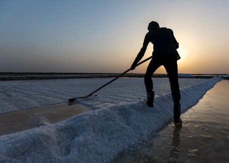 The Salt Maker at Work