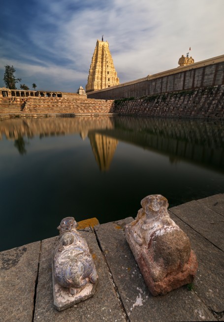 Nandis and Virupaksha