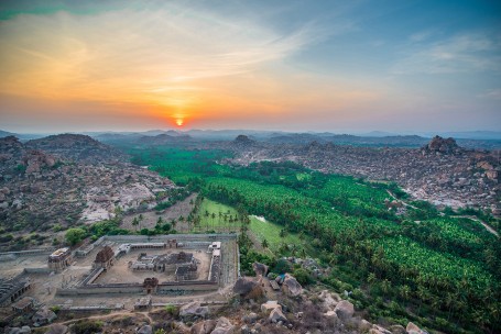 Sunrise Matanga Hill Hampi