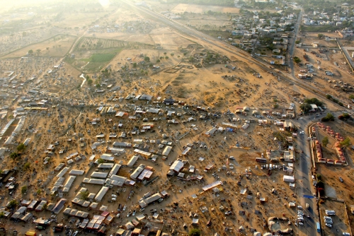 Pushkar Mela from Top