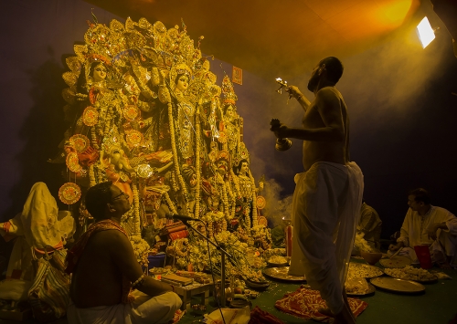 Maha Asthami Sandhi Puja