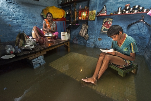 FLOODED HOME