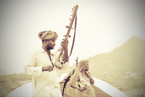 The Sarangi player