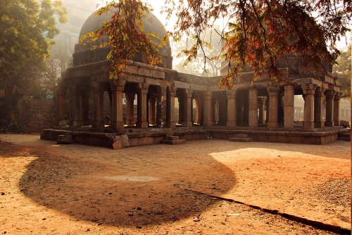 14th century Mosque at Hauz Khas Village