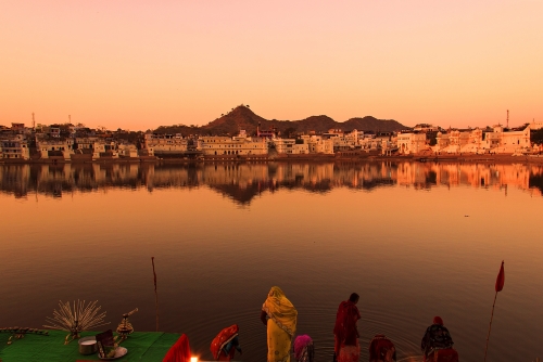 Dip in the holy lake