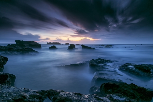 Blue hour seascapes 