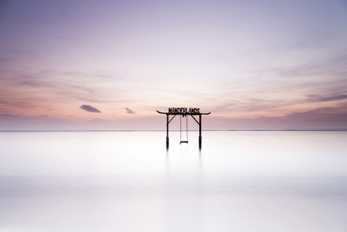 gili T sunset ( long exposure)