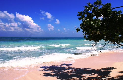 The blue sea at Kalapathar Beach, Havelock Island in Andaman