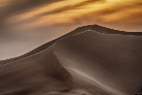 Dunes thru Clouds 